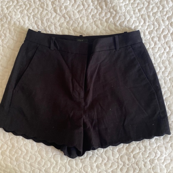 J.Crew scallop edge shorts. Size 6. - Picture 1 of 2